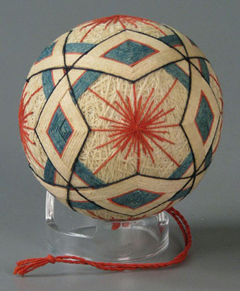 Fig 16. Japanese Temari ball, ca. 1980. Courtesy of The Strong, Rochester, New York, USA.