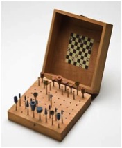 Takako Saito. Grinder Chess. C. 1964 - 1965. 
