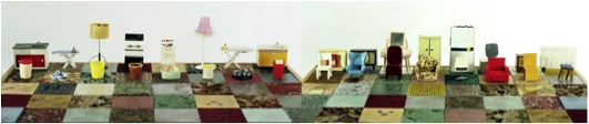 Rachel Whiteread. Modern Chess Set. 2005. 