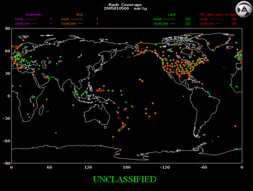 Weather Balloon (NOAA) Launch Sites